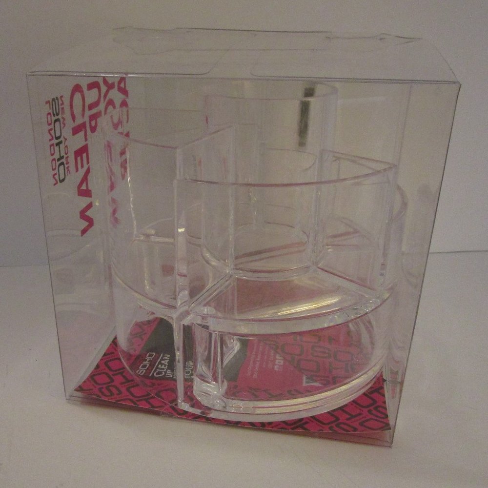 new acrylic organizer bin